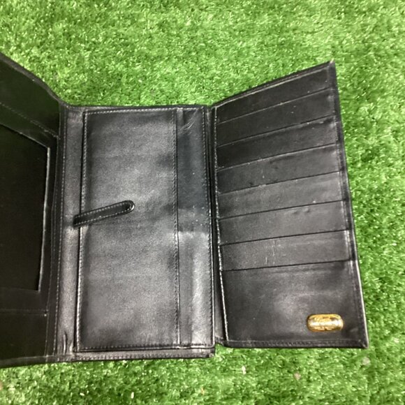 Vintage Gucci Monogram Kiss-lock Tri Fold Wallet - Picture 8 of 15